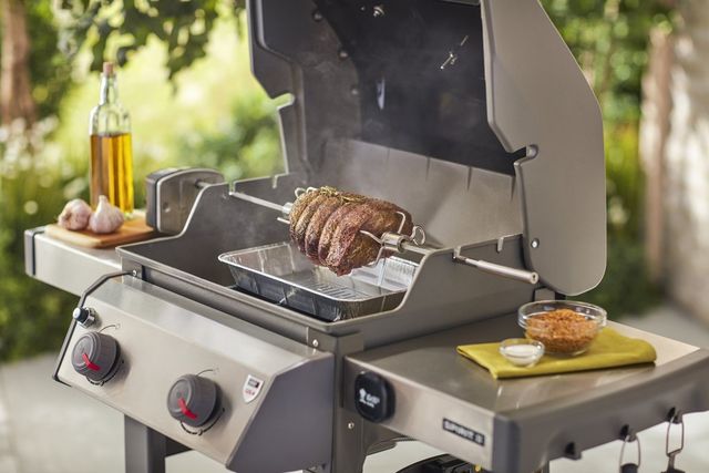 Weber® Stainless Steel Rotisserie-1
