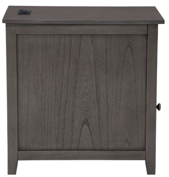 Signature Design by Ashley® Treytown Gray Chairside End Table-3
