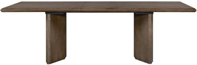 Bernards Linné Rye Angled Double Pedestal Dining Table-2