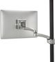 Chief® Kontour™ Silver K2P Single Monitor Pole Mount Articulating Arm-0