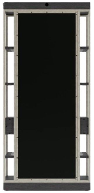 Riverside Furniture Millie Glazed Mocha Etagere-3