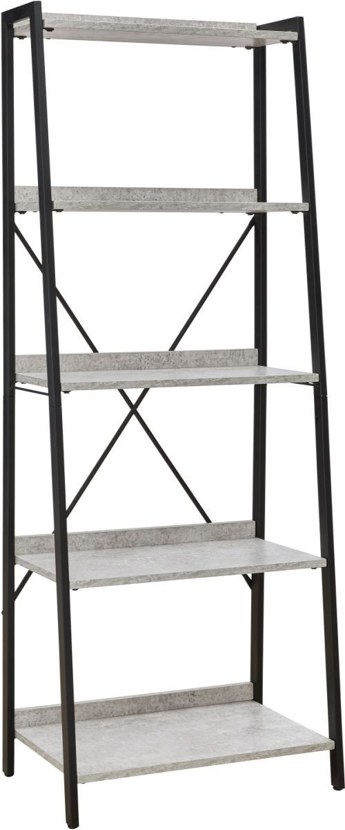 Signature Design by Ashley® Lazabon Gray/Black 70" Bookcase-0