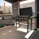 Blackstone® 10' x 10' Black Bar and Griddle Pavilion-4