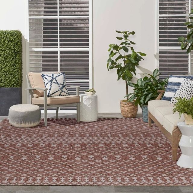 Nourison Home™ Positano Natural 5'x7' Area Rug Style 1-1