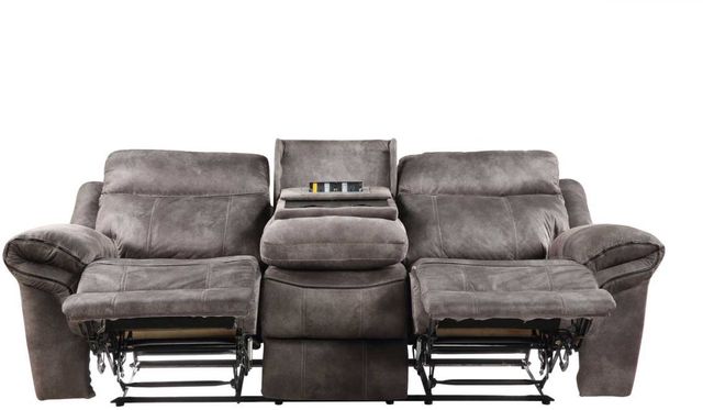 Steve Silver Co. Nashville 3-Piece Gray Manual Reclining Set-3