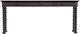 Hooker® Furniture Big Sky Charred Timber Turned Leg Sofa Table-1
