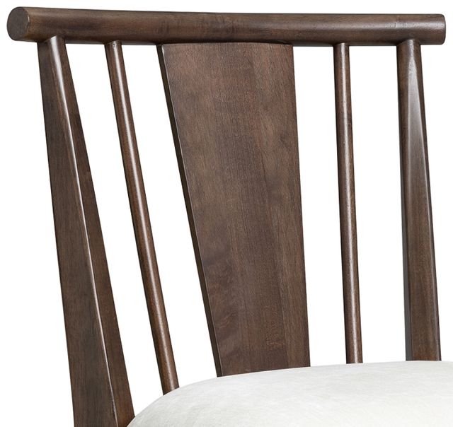 Intercon West End Ivory/Saddle Spindle Splat Side Chair-1