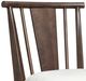 Intercon West End Ivory/Saddle Spindle Splat Side Chair-1