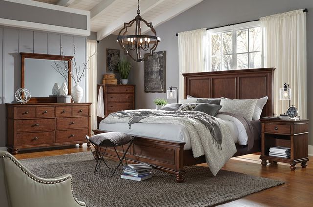 aspenhome® Oxford Whiskey Brown Dresser-1