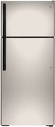GE® 28 in. 17.5 Cu. Ft. Silver Top Freezer Refrigerator-0