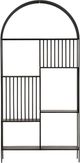 Dovetail Furniture Bellford Black Bookcase-1