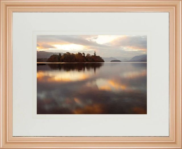 Classy Art Golden Lake by Peter Adams Wall Art-0