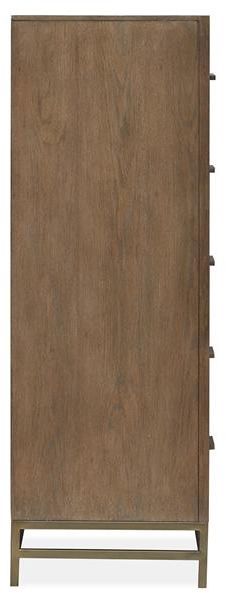 Magnussen Home® Lindon Belgian Wheat Drawer Chest-3