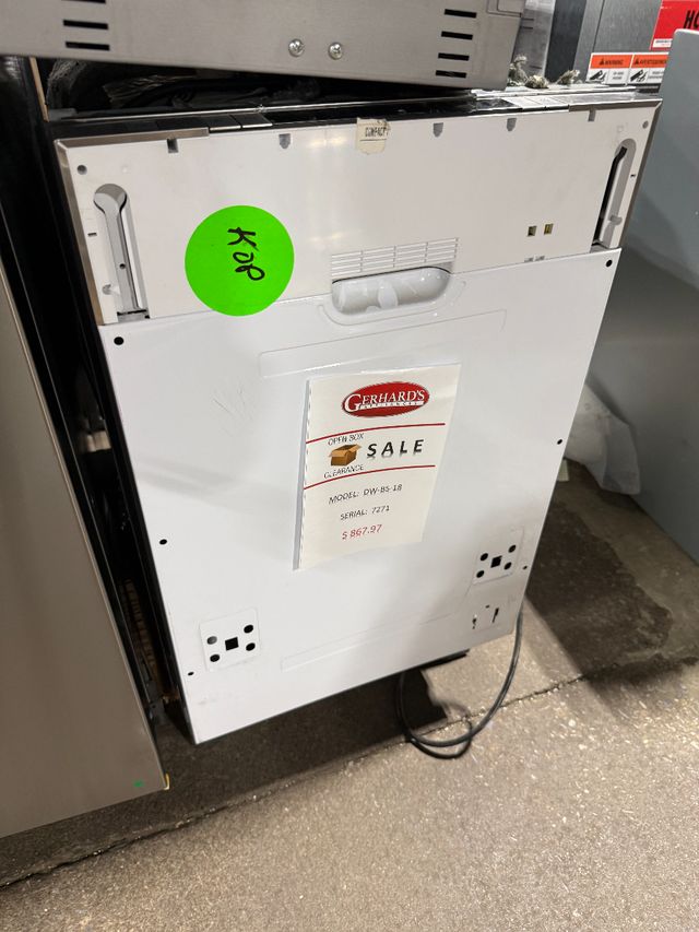 Zline 18" Panel Ready Top Control Built In Dishwasher-0