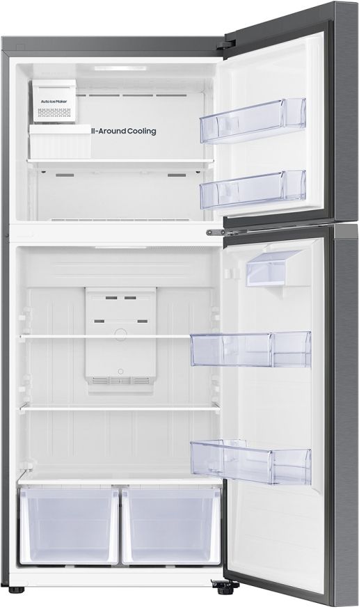 Samsung 29" 17.5 Cu. Ft. Fingerprint Resistant Stainless Steel Garage-Ready Top Freezer Refrigerator with Ice Maker-1