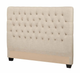 Coaster® Chloe Oatmeal Upholstered Full Headboard-0