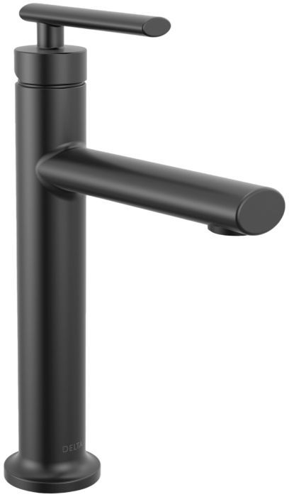Delta Altado™ Matte Black Single Handle Bathroom Faucet-0