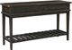 aspenhome® Reeds Farm Weathered Black Sofa Table-0