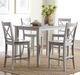 Jofran Inc. Simplicity Dove Gray Counter Dining Table-1