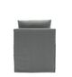 Synergy® 1595 Light Blue Swivel Glider-5
