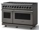 Viking® 7 Series 48" Damascus Gray Pro Style Dual Fuel Range-2
