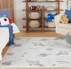 Nourison Home™ Astra Machine Washable Ivory Multicolor 5'x7' Area Rug-2