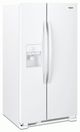 Whirlpool® 24.6 Cu. Ft. White Side-by-Side Refrigerator-1