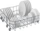 Beko 24" White Front Control Built In Dishwasher-3