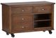 Liberty Furniture Arlington House 4-Piece Cobblestone Brown Office Desk Set-3