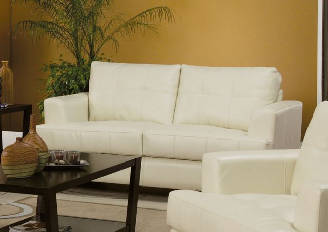 Coaster® Samuel 2-Piece Cream Living Room Set-2