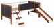 ACME Furniture Aurea Cherry Oak/White Twin Loft Bed-0