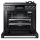 Dacor® Contemporary 36" Pro Dual-Fuel Steam Range-Graphite Stainless Steel-2
