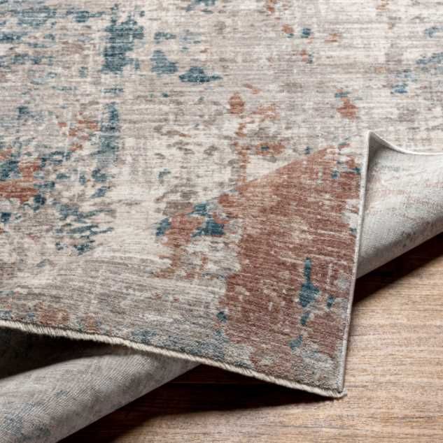 Surya Carlisle Pale Blue 4'x6' Area Rug-4