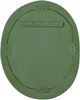 TOV Furniture Orpheus Forest Green Round Wall Mirror-3