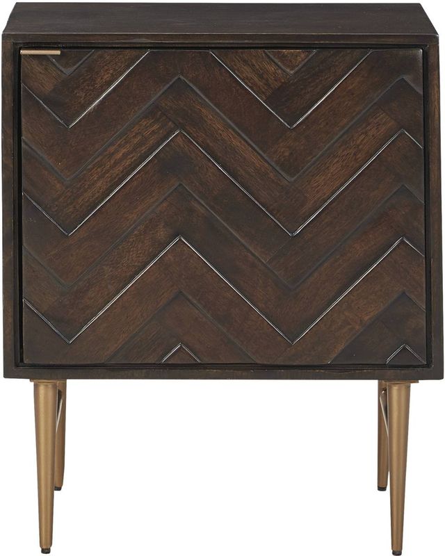 Signature Design by Ashley® Dorvale Brown Accent Cabinet-1