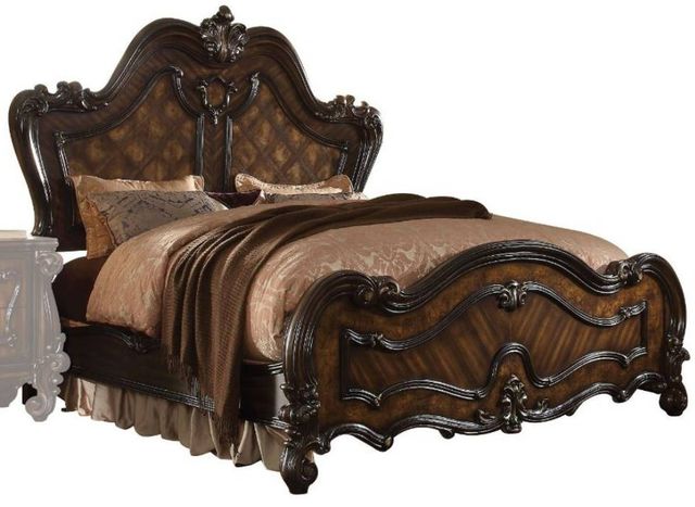 ACME Furniture Versailles Cherry Oak Queen Panel Bed-0