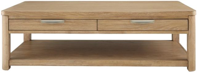 Signature Design by Ashley® Rencott Light Brown Cocktail Table-1