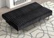 Furniture of America® Hinwil Black Futon Sofa Bed-1