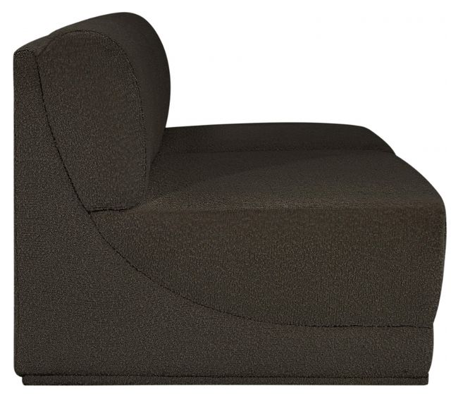 Meridian Furniture Ollie 2-Piece Brown Armless Sofa-2