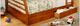 Titus Furniture Honey Twin/Full Bunk Bed with Storage-1