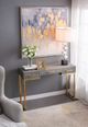 A & B Home Black/White 15" Table Lamp-5