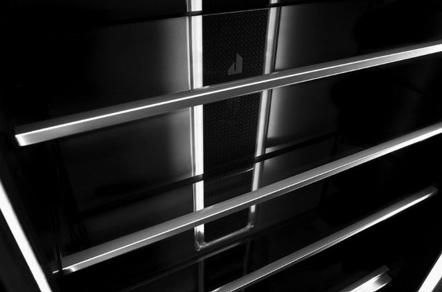 JennAir® 13.0 Cu. Ft. Panel Ready Built In All Refrigerator Column w/ Cognac Leather Panel-4