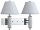 Cal® Lighting & Accessories Chrome Wall Lamp-0