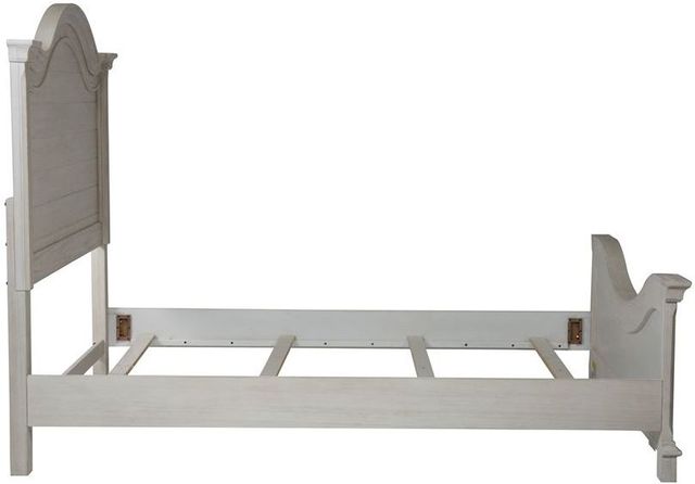 Liberty Furniture Bayside Antique White King Panel Bed-2
