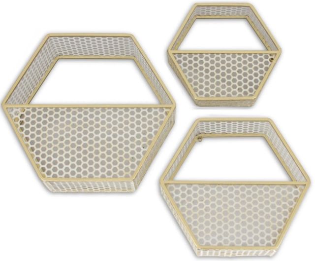 Classy Art Style 19 Chrome/Gold Wall Mirror-0