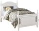 Homelegance® Clementine White Youth Twin Platform Bed with Twin Trundle-3