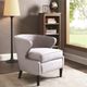 Olliix by Madison Park Grey Lucca Barrel Accent Chair-1