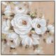 A & B Home Alexandra Beige/Green/Ivory Hand Painting Wall Art-1