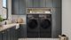 WF50BG8300AV | DVE50BG8300V - Samsung Front Load 5.0 cu. ft. Capacity Washer and a 7.5 cu.ft. Capacity Electric Dryer in Brushed Black with Rose Gold Accents - INCLUDES PEDESTALS!-2