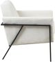 Olliix by Madison Park Brayden Cream Accent Chair-3